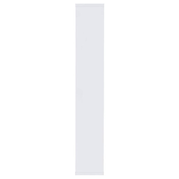 Corey - 71" 8 - Shelf Bookshelf - White Standard Bookcase modern furniture Contempo Furniture