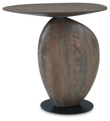 Cormmet Accent Table - Dark Brown Accent Table modern furniture Contempo Furniture