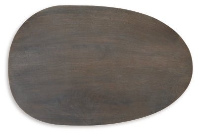 Cormmet Accent Table - Dark Brown Accent Table modern furniture Contempo Furniture