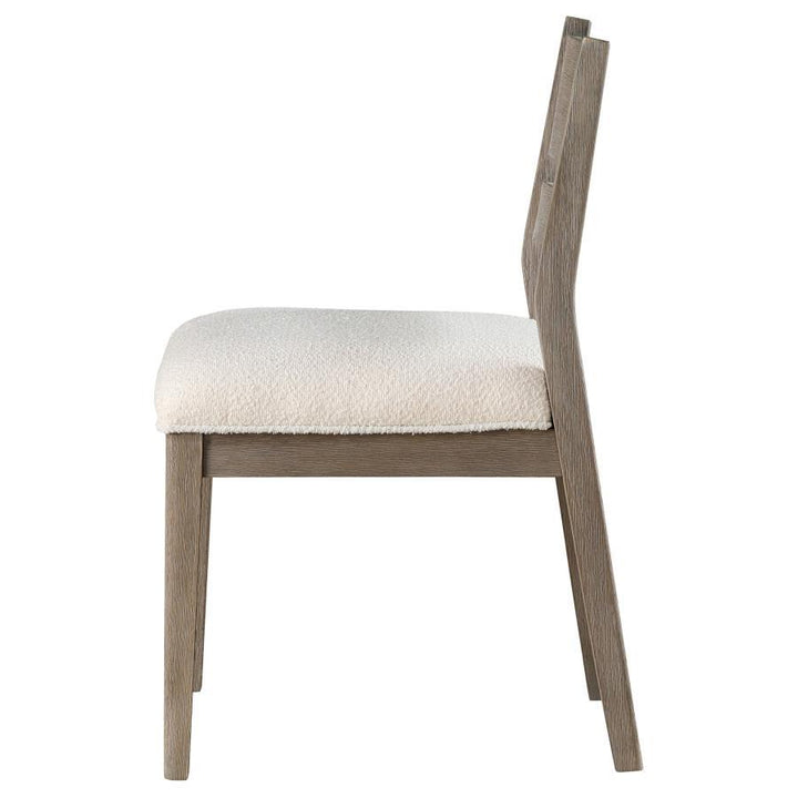 Cornelia - Wood Dining Side Chair (Set of 2) - Coastal Gray Chair Set modern furniture Contempo Furniture