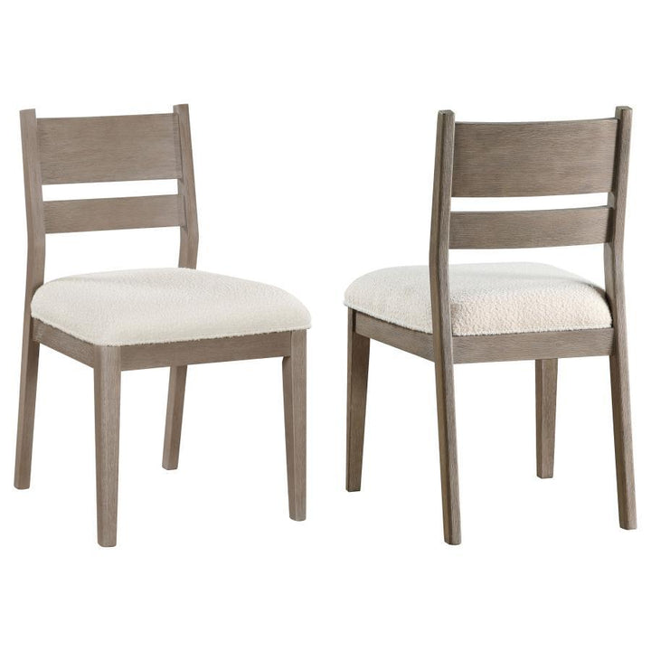 Cornelia - Wood Dining Side Chair (Set of 2) - Coastal Gray Chair Set modern furniture Contempo Furniture