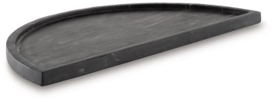 Cortsen Tray - Black Trays modern furniture Contempo Furniture