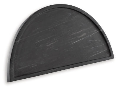 Cortsen Tray - Black Trays modern furniture Contempo Furniture