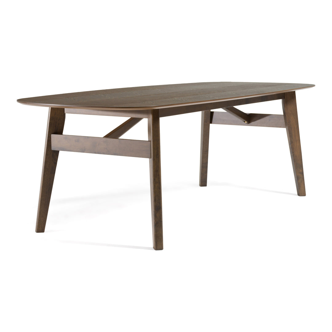 Costello - Mid-Century Modern Wenge Dining Set