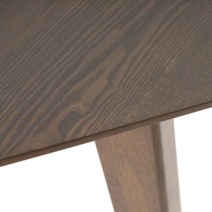 Costello - Mid-Century Modern Wenge Dining Table + 8 Chairs Set