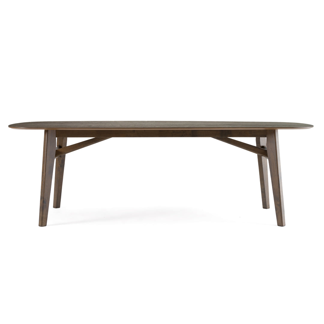 Costello  Mid-Century Modern Wenge Dining Table