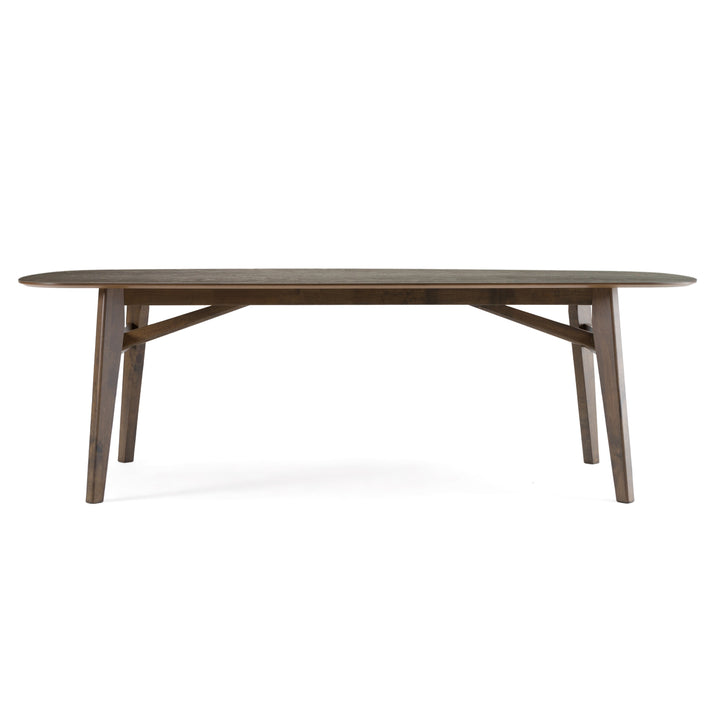 Costello  Mid-Century Modern Wenge Dining Table