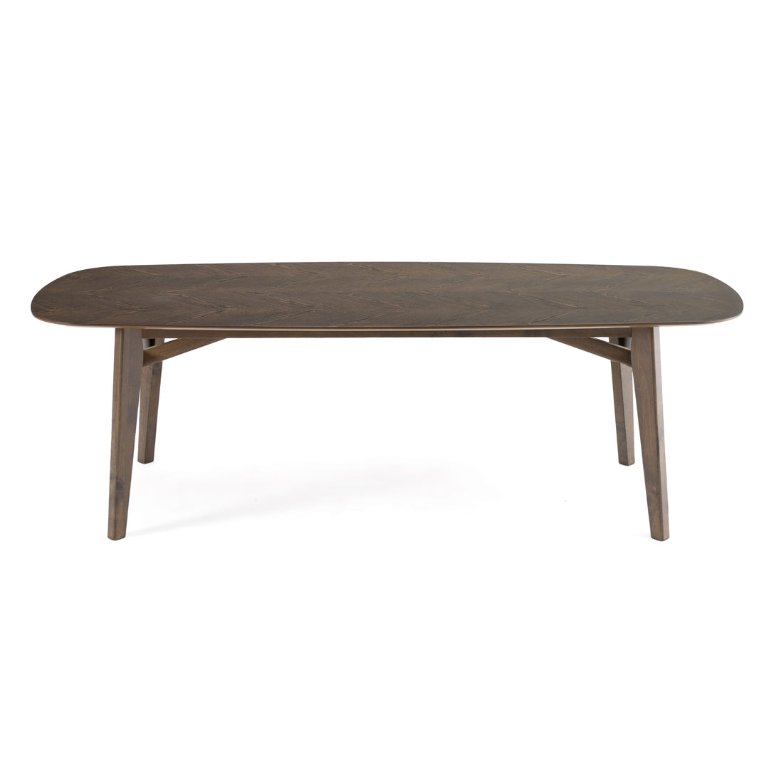 Costello  Mid-Century Modern Wenge Dining Table