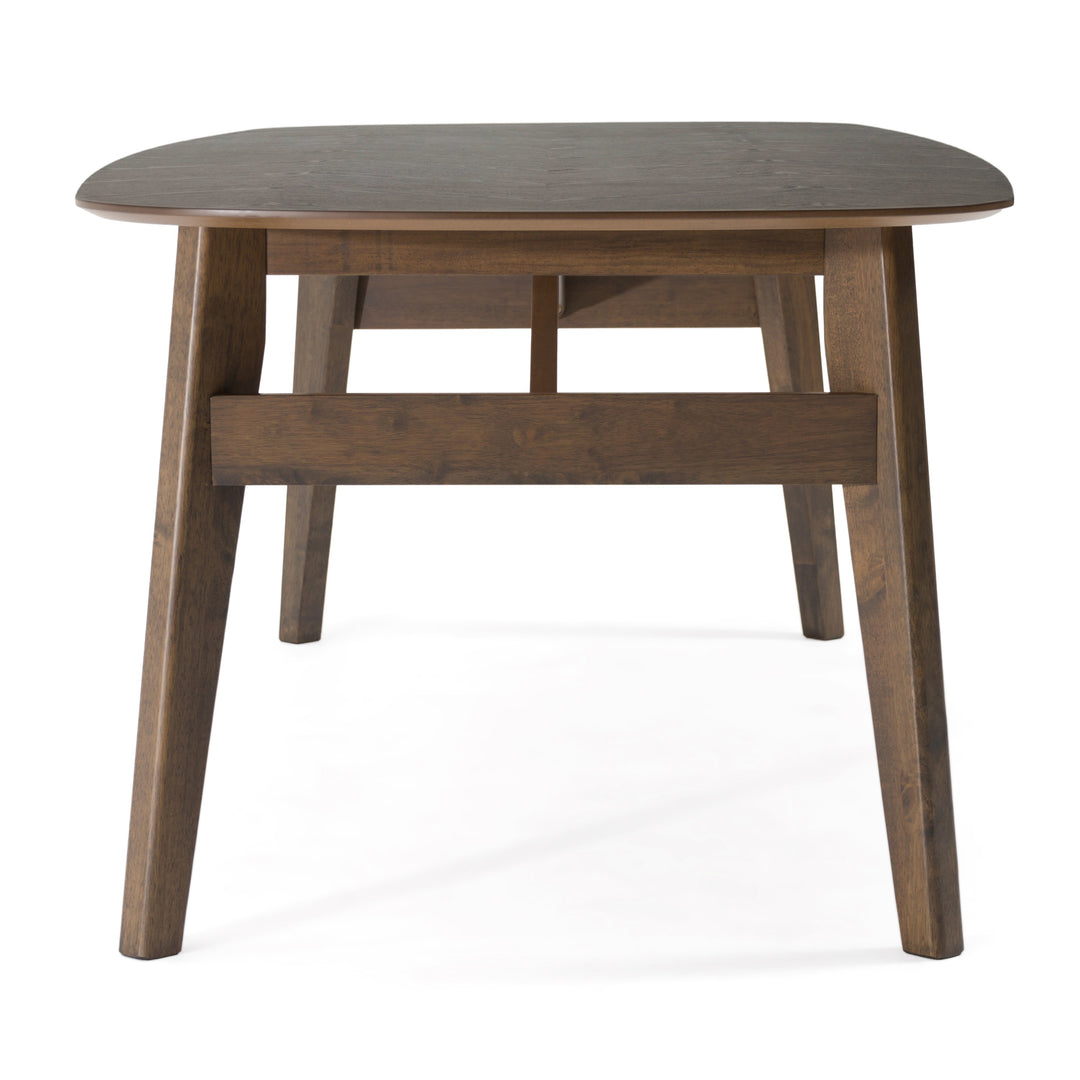 Costello  Mid-Century Modern Wenge Dining Table