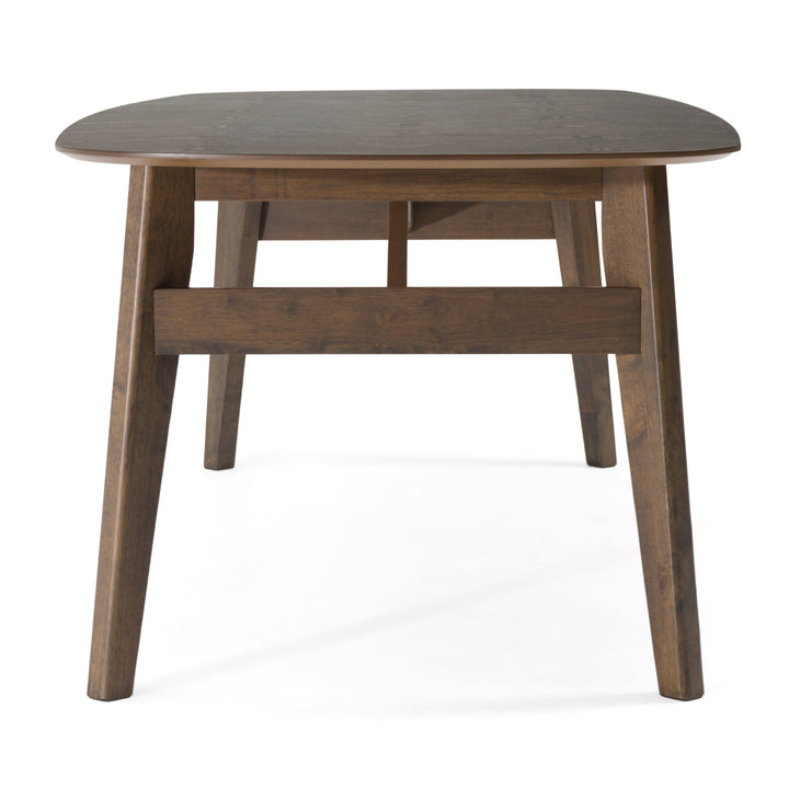 Costello  Mid-Century Modern Wenge Dining Table