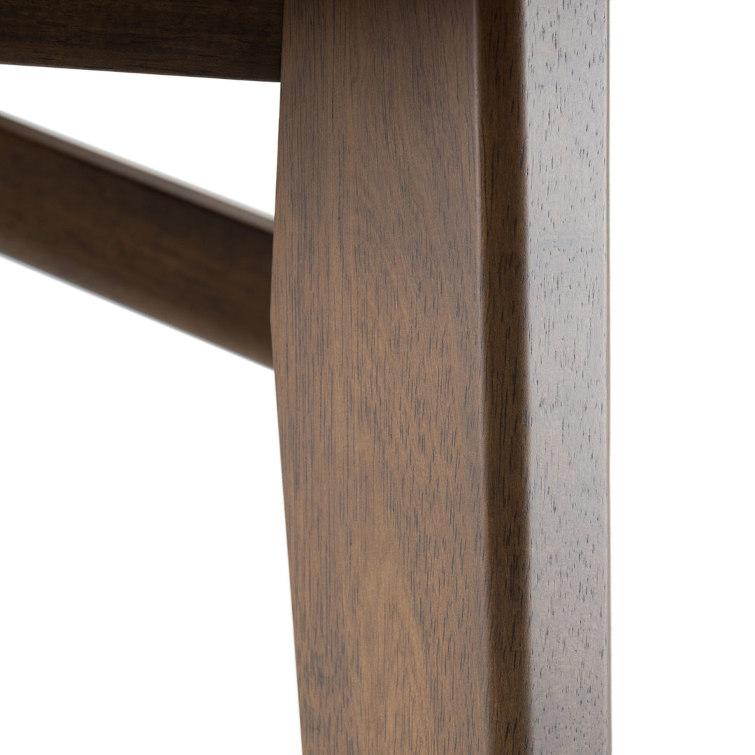 Costello  Mid-Century Modern Wenge Dining Table