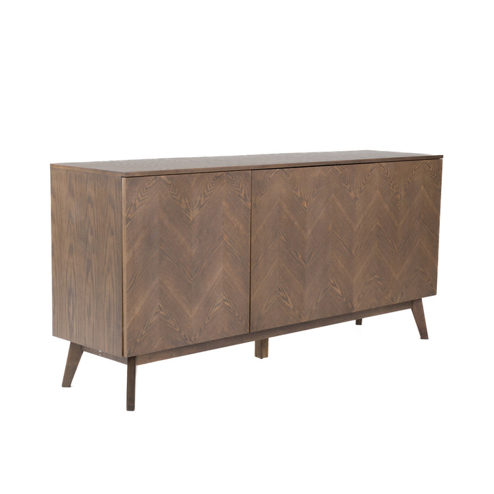 Costello  Mid-Century Modern Wenge Buffet