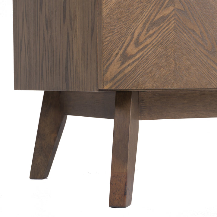 Costello  Mid-Century Modern Wenge Buffet