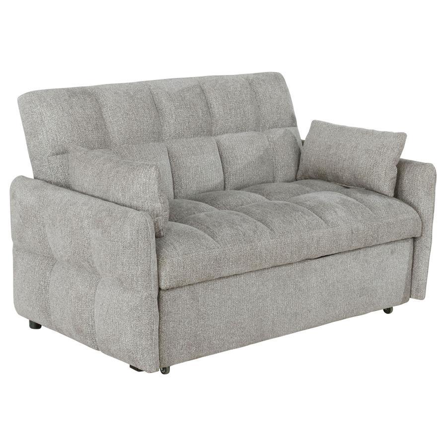 Cotswold - Upholstered Convertible Sleeper Sofa Bed - Light Gray Sleeper Sofa modern furniture Contempo Furniture