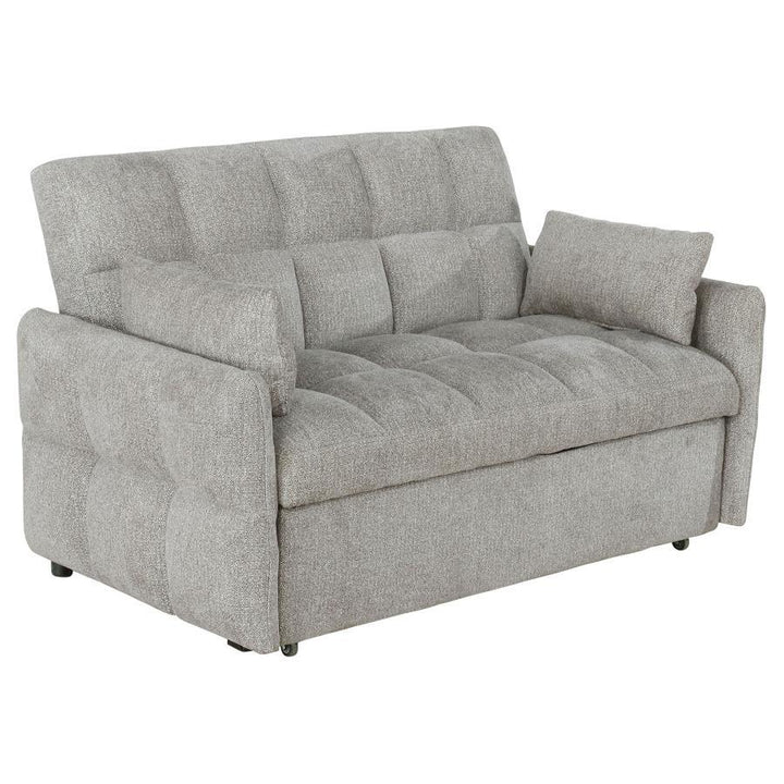 Cotswold - Upholstered Convertible Sleeper Sofa Bed - Light Gray Sleeper Sofa modern furniture Contempo Furniture