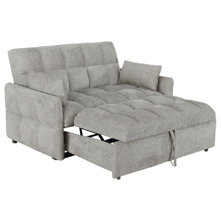 Cotswold - Upholstered Convertible Sleeper Sofa Bed - Light Gray Sleeper Sofa modern furniture Contempo Furniture