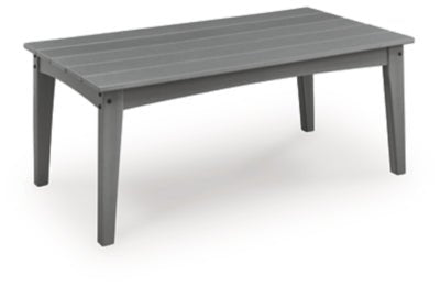 Cove Beach Outdoor Coffee Table - Gray | Ashley Furniture
