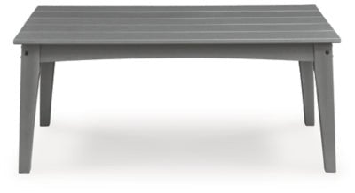 Cove Beach Outdoor Coffee Table - Gray Coffee Table modern furniture Contempo Furniture