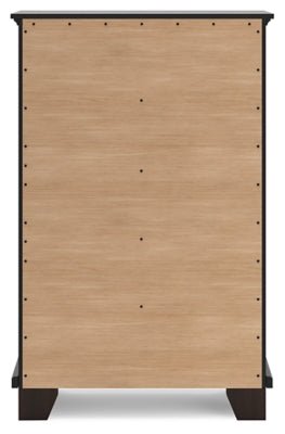 Covetown Chest of Drawers - Dark Brown Accent Chest modern furniture Contempo Furniture