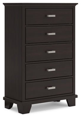 Covetown Chest of Drawers - Dark Brown | Ashley Furniture