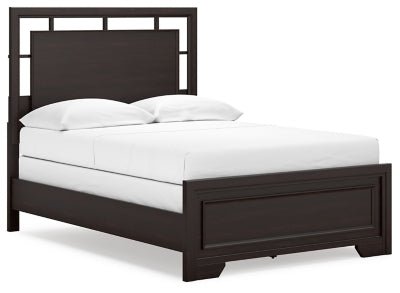 Covetown Full Panel Bed - Dark Brown | Ashley Furniture