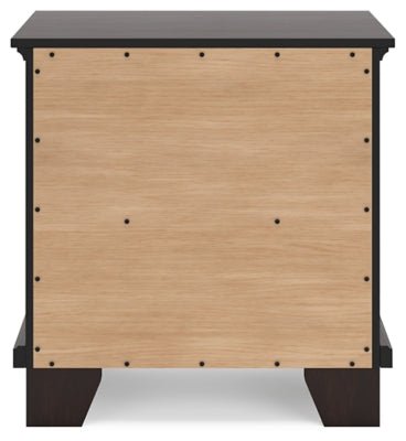 Covetown Nightstand - Dark Brown Accent Nightstand modern furniture Contempo Furniture