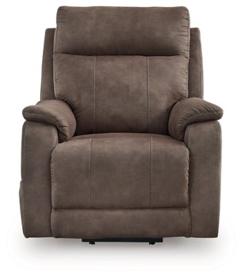 Crestmeade Power Lift Recliner - Dark Brown Power Lift Recliner modern furniture Contempo Furniture