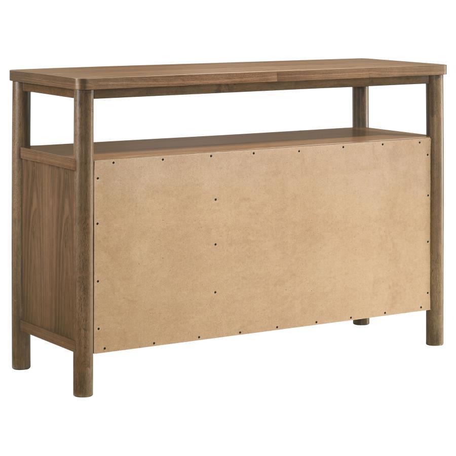 Crestmore - Dining Cabinet Sideboard Buffet - Walnut Buffets modern furniture Contempo Furniture
