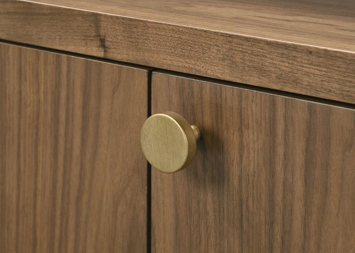 Crestmore - Dining Cabinet Sideboard Buffet - Walnut Buffets modern furniture Contempo Furniture