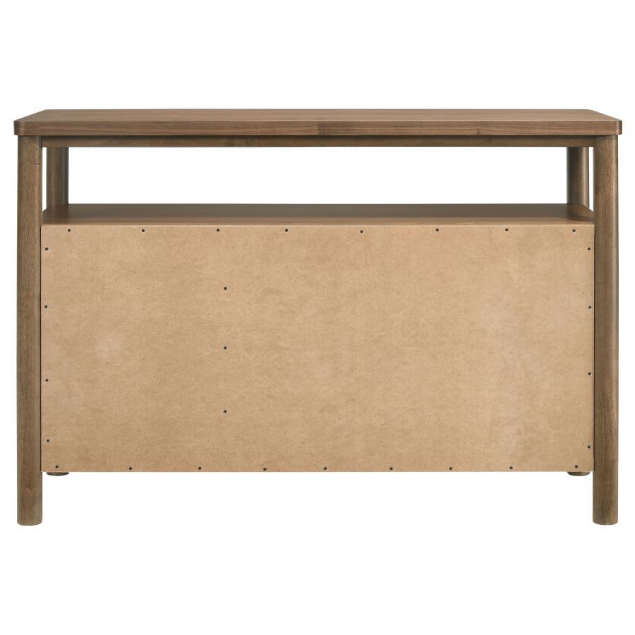 Crestmore - Dining Cabinet Sideboard Buffet - Walnut Buffets modern furniture Contempo Furniture