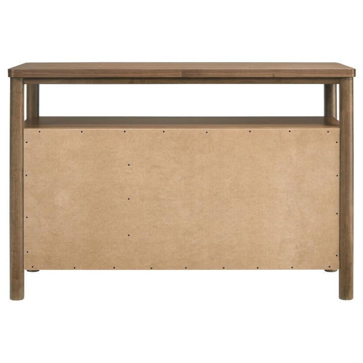 Crestmore - Dining Cabinet Sideboard Buffet - Walnut Buffets modern furniture Contempo Furniture