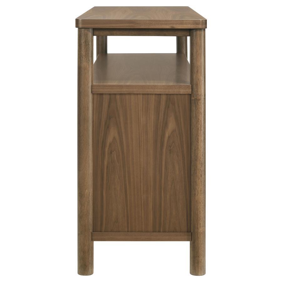 Crestmore - Dining Cabinet Sideboard Buffet - Walnut Buffets modern furniture Contempo Furniture