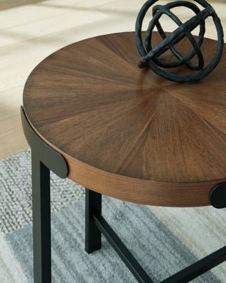 Crosstrail Table (Set of 3) - Dark Brown Table Set modern furniture Contempo Furniture