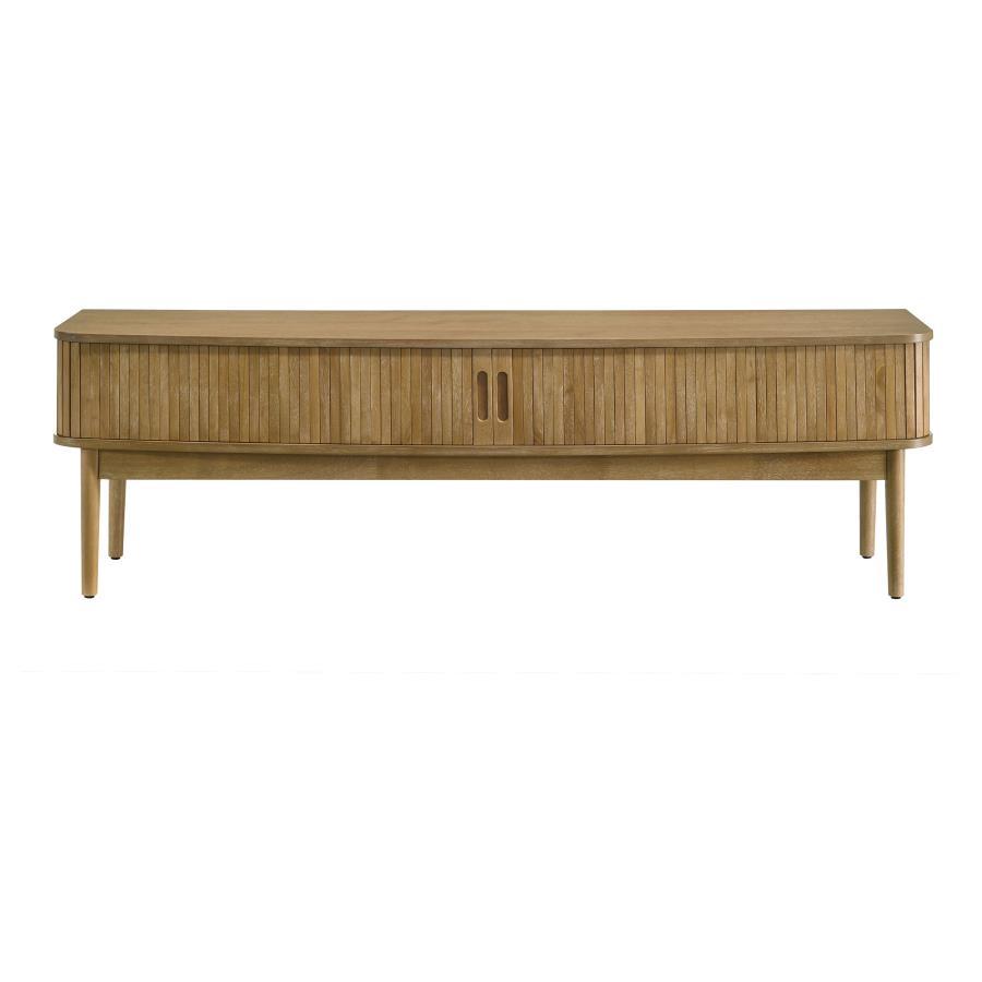 Croyden - 71" TV Stand Media Console - Weathered Natural TV Stand modern furniture Contempo Furniture
