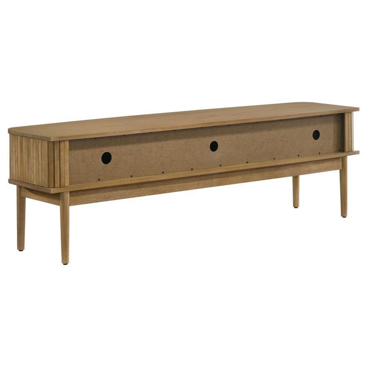 Croyden - 71" TV Stand Media Console - Weathered Natural TV Stand modern furniture Contempo Furniture