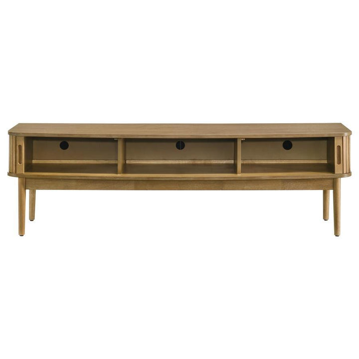 Croyden - 71" TV Stand Media Console - Weathered Natural TV Stand modern furniture Contempo Furniture