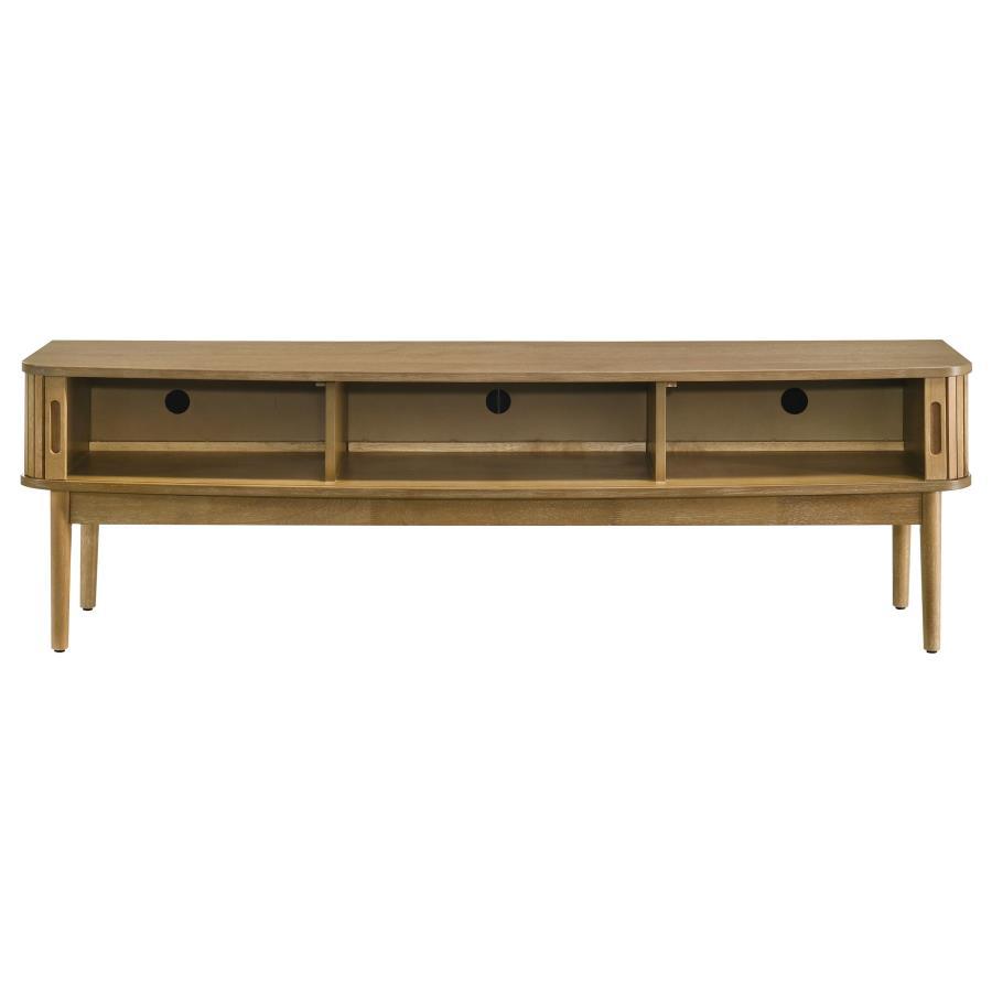 Croyden - 71" TV Stand Media Console - Weathered Natural TV Stand modern furniture Contempo Furniture