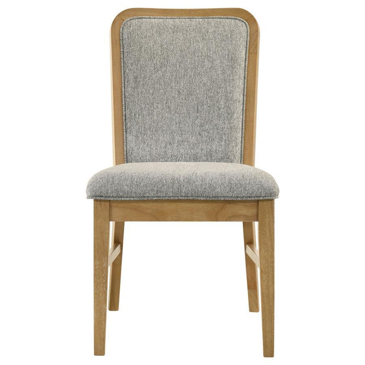 Croyden - Dining Side Chair (Set of 2) - Gray / Weathered Natural Chair Set modern furniture Contempo Furniture