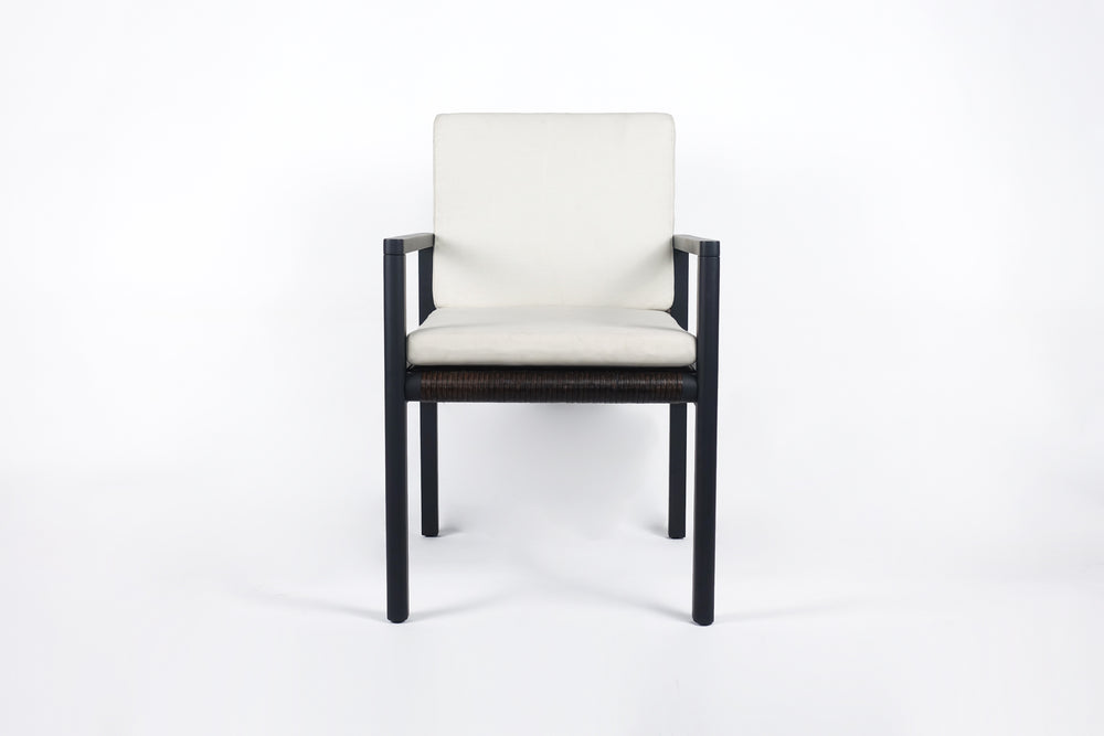 Cuba - Modern Outdoor Dining Chair Set of 2 - View 2