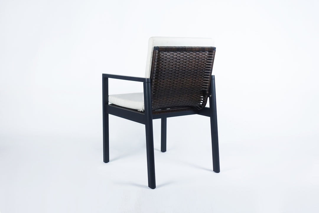 Cuba - Modern Outdoor Dining Chair Set of 2