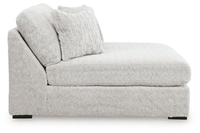 Cuddle Plush Oversized Armless Chaise - White Chaise modern furniture Contempo Furniture