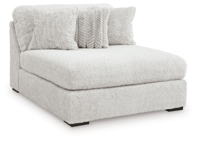 Cuddle Plush Oversized Armless Chaise - White | Ashley Furniture