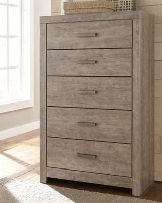 Culverbach Chest of Drawers - Gray Accent Chest modern furniture Contempo Furniture