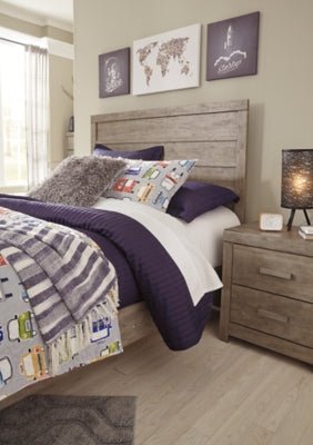 Culverbach Full Panel Headboard/Footboard - Gray Panel Footboards modern furniture Contempo Furniture