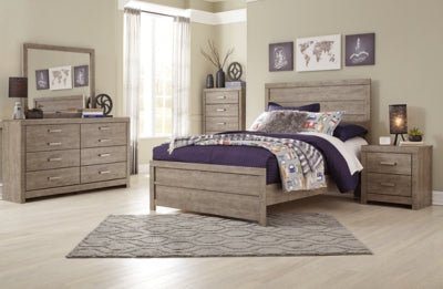 Culverbach Full Panel Headboard/Footboard - Gray Panel Footboards modern furniture Contempo Furniture