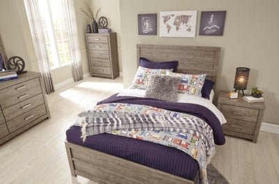 Culverbach Full Panel Headboard/Footboard - Gray Panel Footboards modern furniture Contempo Furniture
