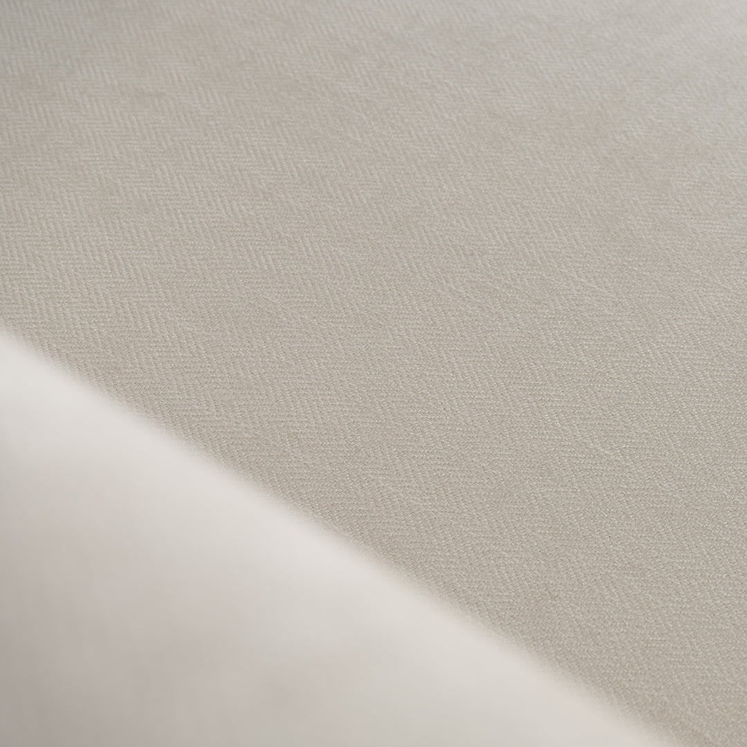 Cynthia - Modern White Fabric  Wood Loveseat
