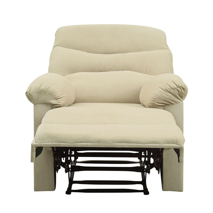 Arcadia - Motion Recliner - Beige Microfiber