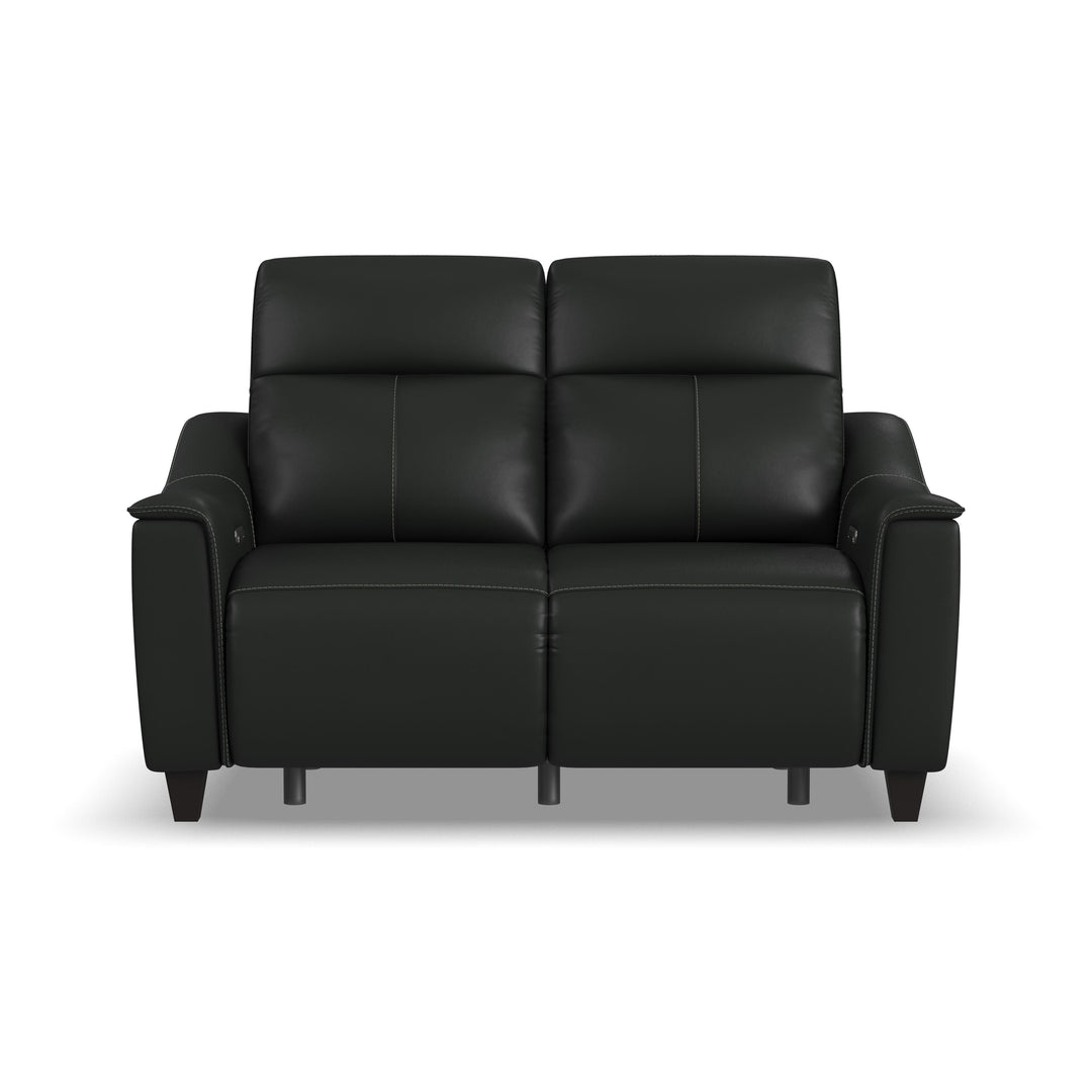 Walter  Power Reclining Loveseat With Power Headrests  Coal