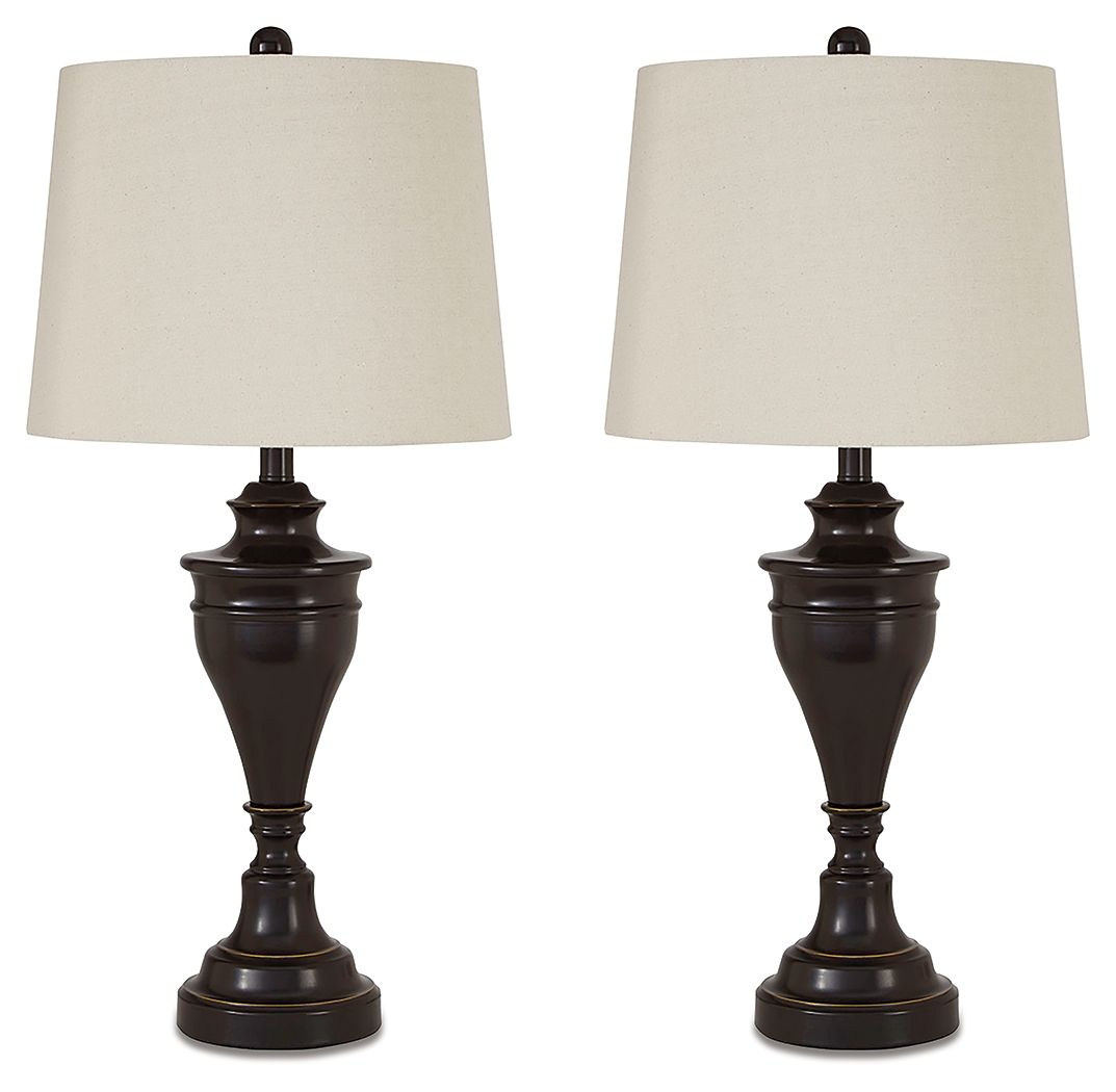 Darlita - Metal Table Lamp (Set of 2) - Bronze Finish